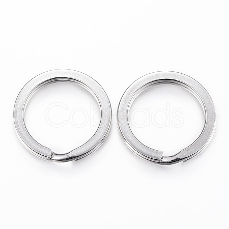 Tarnish Resistant 304 Stainless Steel Split Key Rings LS-STAS-P177-2.6x30mm-P-1