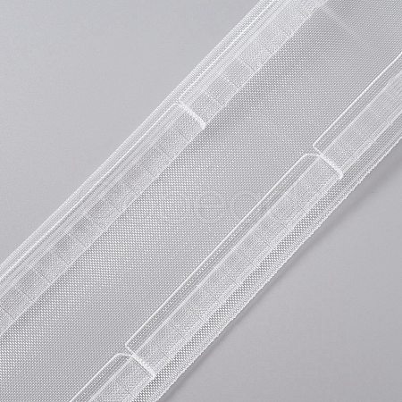 Nylon Wave Folding Curtain Tape DIY-WH0430-346-1