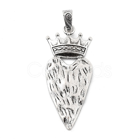 Tibetan Style Alloy Big Pendants PALLOY-D362-02AS-C-1