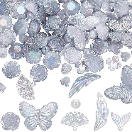 100G Plastic Pendants & Beads & Decoden Cabochons OHAR-SC0002-99B-1