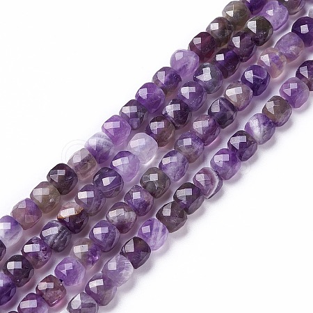 Natural Amethyst Beads Strands X-G-L581C-002-1