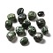 Natural Green Spot Jasper Beads, Tumbled Stone, Vase Filler Gems, No Hole/Undrilled, Nuggets, 17~30x15~27x8~22mm