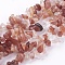 Natural Carnelian Stone Bead Strands, Chip, 4~10x4~6x2~4mm, Hole: 1mm, about 210pcs/strand, 35.4 inch