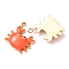 304 Stainless Steel Pendants SA-D002-15B-G-3