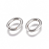 Tarnish Resistant 304 Stainless Steel Open Jump Rings STAS-L234-144A-2