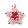 TOHO Seed Beads Pendants PALLOY-MZ00177-01-1