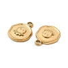 Ion Plating(IP) 304 Stainless Steel Pendants STAS-B032-34G-3
