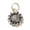 925 Sterling Silver Sunflower Charms STER-K180-03AS-1