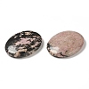Natural Rhodonite Worry Stone for Anxiety Therapy G-B036-01K-3