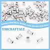 Unicraftale 50Pcs 303 Stainless Steel Beads STAS-UN0055-78-5