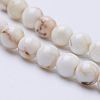 Natural Magnesite Bead Strands X-G-P286-10-3mm-3