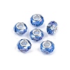 Transparent Glass European Beads GPDL-N004-D14mm-A13-1