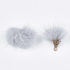 Faux Mink Fur Tassel Pendant Decorations X-FIND-S300-37I-2