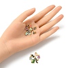 26Pcs 26 Styles Alloy Enamel Pendants ENAM-YW0002-94-4
