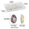 60Pcs 12 Styles Printed Natural Shell Beads BSHE-FS0001-08-4