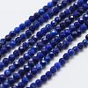 Natural Lapis Lazuli Bead Strands X-G-G663-48-2mm-1