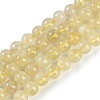 Natural Lemon Quartz(Heated) Beads Strands G-H062-A01-02-1