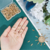 180Pcs 304 Stainless Steel Folding Crimp Ends STAS-SC0005-40A-3