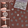 80Pcs Tibetan Style Alloy Pendants TIBE-UN0015-95-5