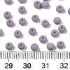 Frosted Colours Glass Beads SEED-S040-03A-06-4