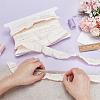 9Yards Chiffon Wrinkles Lace Ribbon OCOR-HY0002-38A-03-3