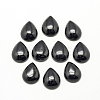 Natural Black Stone Cabochons G-R417-18x25-46-1