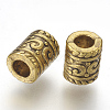 Tibetan Style Alloy Beads X-GLF0834Y-NF-2
