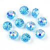 Electroplate Glass Beads EGLA-TAC0009-04A-1