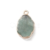 Natural Green Strawberry Quartz Pendants X-G-K333-01G-3