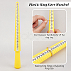Plastic Ring American Size Sticks TOOL-WH0053-74-3