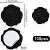 100pcs Adhesive Wax Seal Stickers DIY-CP0009-71C-2