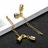 Brass Chain Extender KK-L089-03G-NF-4