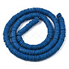 Handmade Polymer Clay Beads Strands CLAY-R089-6mm-010-2