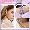 2 Strands Flat Round Handmade Polymer Clay Beads CLAY-SC0001-54C-5