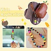 60Pcs 6 Colors Opaque Acrylic European Beads SACR-CJ0001-92-7