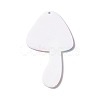 Opaque Printed Acrylic Big Pendants MACR-C008-01C-2