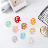 50Pcs Opaque Acrylic Beads OACR-PA0002-22-7