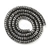 Electroplated Synthetic Non-Magnetic Hematite Beads Strands G-U003-16B-2
