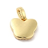 Brass Micro Pave Cubic Zirconia Charms KK-C009-02E-2