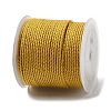 20M Polyester Braided Cord for Jewelry Making OCOR-G015-04A-17-3