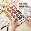 Wood Bead Design Board TOOL-WH0052-07-3