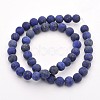 Natural Lapis Lazuli Round Beads Strands G-D660-10mm-2