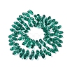 Crystal Glass Beads Strands GLAA-D033-32-2