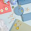 DIY Flower Earring Kits DIY-SC0014-44-5