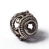 Tibetan Style Alloy Large Hole European Beads PALLOY-AD65018-AS-2