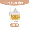 Transparent Plastic Candy Storage Boxes CON-WH0086-224-2