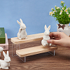 2-Tier Transparent Acrylic  Minifigures Display Risers DIY-WH0410-33B-3