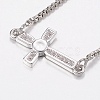 Adjustable Brass Bolo Bracelets BJEW-P200-12P-2