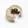 Alloy European Style Clasps PDLC-R001-08P-3