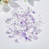 150 Pieces Random Rose Acrylic Beads Bear Pastel Spacer Beads Butterfly Loose Beads for Jewelry Keychain Phone Lanyard Making JX543J-2